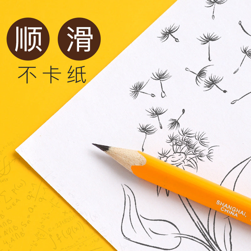Chinese Pencil 6700 Large Triangle Bold Beginner Writing Kidsren's Correction Grip Hb Thick Rod Student Practice Calligraphy 2B