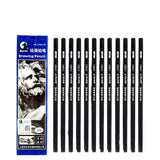 Marley Pencil Sketch Black Full Set Boxed Soft Medium Hard Charcoal Pen hb Art Drawing Exam Matte Sketch Pencil