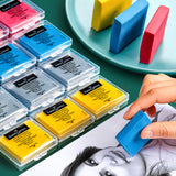 German Faber-Gart Plastic Rubber Color Red Boxed Plasticine Stationery Art Student Sketch High-gloss Rubber