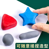German Faber-Gart Plastic Rubber Color Red Boxed Plasticine Stationery Art Student Sketch High-gloss Rubber