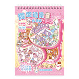 Landscape Sticker Collection Book 3D Miniature World Landscape Sticker Book Cute Educational DIY Decorative Stickers