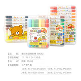 Love oil painting stick 36 colors washable children's colored crayons art supplies kindergarten students 68082 wholesale