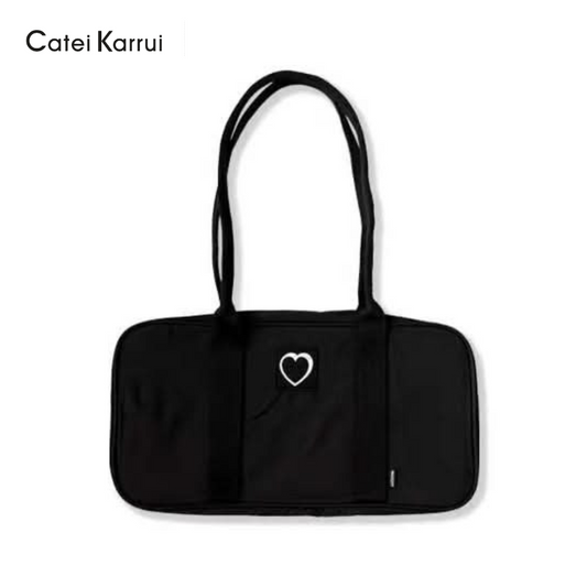 Catei Karrui Boston Travel Bag – Large Capacity Korean-Style Messenger Tot Bag