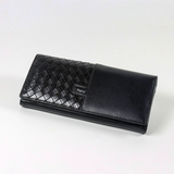 PIERU Women’s Long Clutch Wallet – Trifold Coin Purse