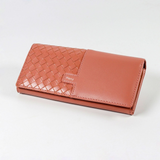 PIERU Women’s Long Clutch Wallet – Trifold Coin Purse