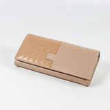 PIERU Women’s Long Clutch Wallet – Trifold Coin Purse