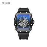ORUSS Men’s Bold Fashion Quartz Sports Watch – Silicone Strap