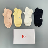 Unisex Modal Boat Socks – Breathable Quick-Dry Cotton Blend (4 Pairs)