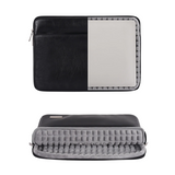 Shockproof PU Laptop Sleeve – Slim Black Case for 13" & 15" Apple & More