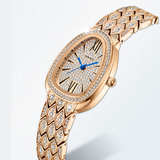 MOKAGO Luxury Water Drop Diamond Women’s Watch – Elegant Fashion Watch