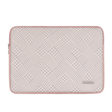 Houndstooth Laptop Sleeve – Waterproof & Shock-Resistant PU Case for 11–15" Laptops