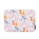 Abstract Print PU Leather Laptop Sleeve – Waterproof Case for Samsung & More