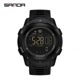 Sanda Multifunction Sports Digital Watch – Unisex Waterproof Pedometer & Calorie