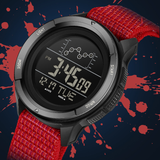 SANDA Digital Sports Watch – Multifunction Waterproof Student Watch with Nylon Strap