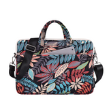 Tropical Leaf Waterproof Laptop Sleeve – Fits 13" to 15" Laptops, Shock-Resistant