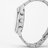 PRECIOUS DUKE Men’s Stainless Steel Quartz Watch – Luminous Dial, Calendar, Sport Style