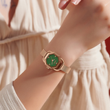 Sanda Women’s Octagonal Quartz Watch – Mesh Steel Band, Waterproof Casual Watch