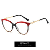 Retro Round Anti-Blue Light Glasses – TR90 Frame with Spring Metal Legs
