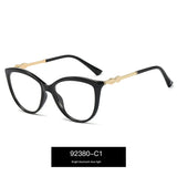 Retro Round Anti-Blue Light Glasses – TR90 Frame with Spring Metal Legs