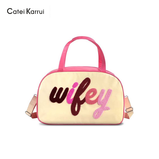 Catei Karrui Large Capacity Travel Toiletry & Storage Bag – Creative Letter Design