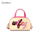 Catei Karrui Large Capacity Travel Toiletry & Storage Bag – Creative Letter Design