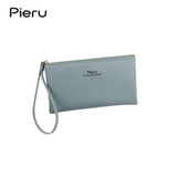 PIERU Women’s Long Clutch Wallet – Zipper Coin Purse & Phone Holder