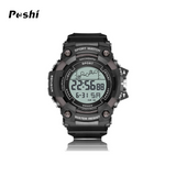 POSHI Men's Outdoor Multifunctional Digital Watch – Stopwatch & Date