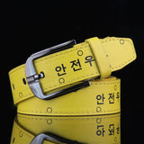 Men’s Stylish Korean Casual Pin Buckle Belt for Jeans & Pants