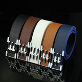 Men’s Korean-Style Smooth Buckle Belt – Casual Belt For Jeans & Trousers