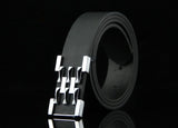 Men’s Korean-Style Smooth Buckle Belt – Casual Belt For Jeans & Trousers