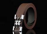 Men’s Korean-Style Smooth Buckle Belt – Casual Belt For Jeans & Trousers