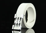 Men’s Korean-Style Smooth Buckle Belt – Casual Belt For Jeans & Trousers