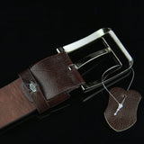 Men's Retro Plaid Belt – Pin Buckle Belt for Jeans & Casual Wear