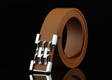 Men’s Korean-Style Smooth Buckle Belt – Casual Belt For Jeans & Trousers