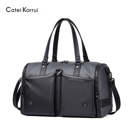 Catei Karrui Men’s Travel Shoulder Bag – Large-Capacity Business Handbag