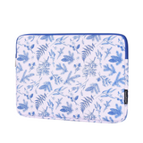 Botanical Sketch PU Leather Laptop Sleeve – Waterproof Case for MacBook & More