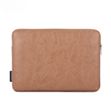 Leopard Print Laptop Sleeve – Waterproof PU Case for MacBook & More (11–15 Inch)