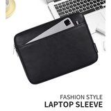 Shockproof PU Leather Laptop Sleeve – Fits 13"–16.2" – Slim Case for Apple & Huawei
