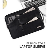 Slim PU Laptop Sleeve Case – Shock-Resistant Urban Bag for Dell, Lenovo & More (11–15 Inch)
