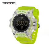 Sanda Men's Sports Digital Watch – Waterproof Pedometer & Calorie Tracker
