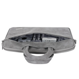 Waterproof PU Laptop Bag 13"–15" – Durable Briefcase with Front Pocket