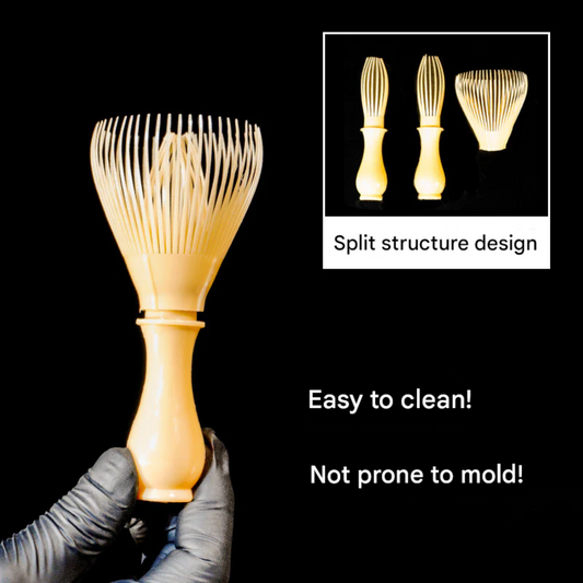 Resin Matcha Whisk for Tea Ceremony – Chinese Style Matcha Brush for Smooth Blending