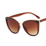 Classic Cat Eye Sunglasses for Women – UV400 Full Frame Fashion Shades