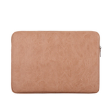 PU Leather Laptop Sleeve 11–15 Inch – Shockproof & Wear-Resistant Zipper Case