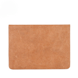 Minimalist PU Leather Laptop Sleeve – Shock-Resistant Case for MacBook (13.3"–16.2")