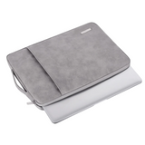 Classic PU Leather Laptop Sleeve for MacBook & More – Shock Resistant