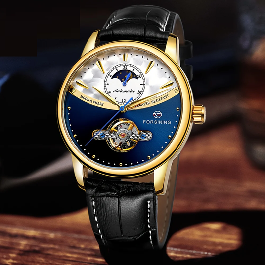 Men's Automatic Tourbillon Mechanical Watch, Waterproof