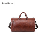 Catei Karrui Retro Suit Travel Bag with Shoe Compartment – Foldable Business Garment Bag