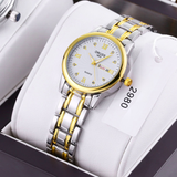 ORUSS Women's Stylish Quartz Watch – Calendar & Week Display