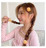 6PCS Cute Cookie Simulation Hair Clips Set